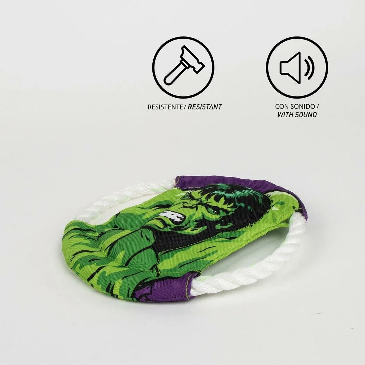 Juguete para perros Marvel Verde 22,0 x 22,0 x 6,0 cm