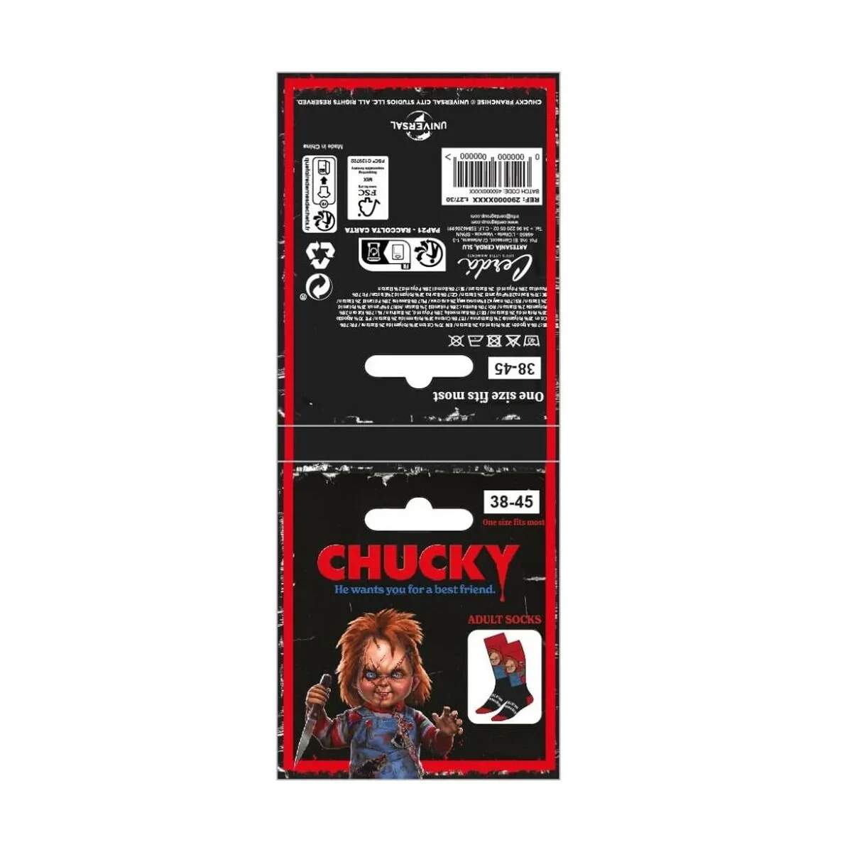 Calcetines Chucky 38-45