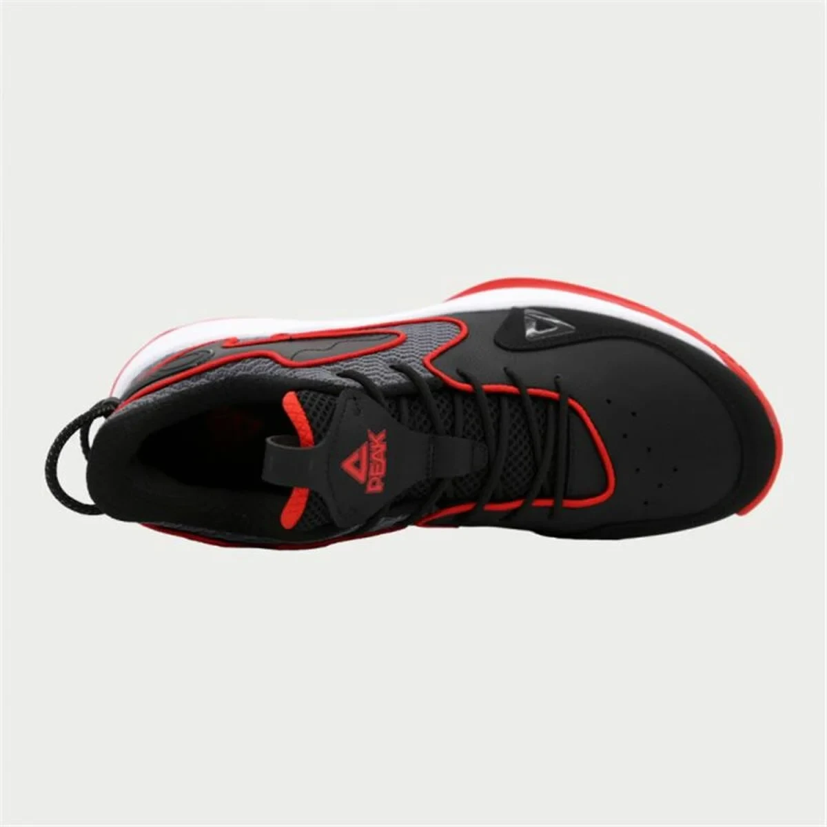Zapatillas de Baloncesto para Adultos Peak Game 3 Negro Rojo