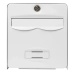 Buzón Burg-Wachter Balthazar Acero Galvanizado De pared Blanco
