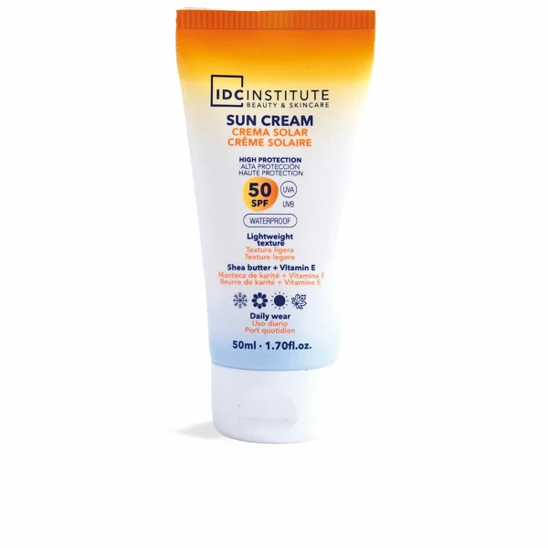 Protector Solar IDC Institute SUN CREAM Spf 50 50 ml
