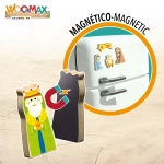 Belén de Navidad Woomax Madera Cartón 22 x 16 x 12 cm 11 Piezas