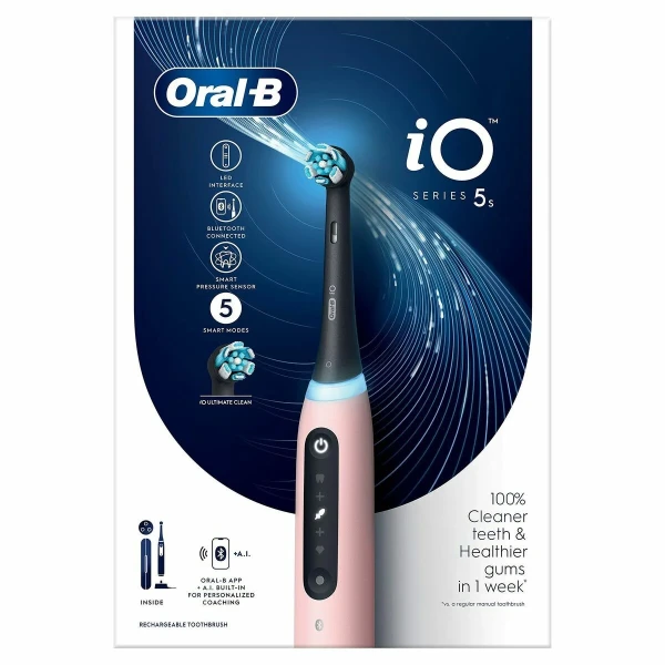 Cepillo de Dientes Eléctrico Oral-B IO 5S Rosa