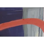 Lienzo Home ESPRIT Blanco Turquesa Abstracto Urbano 120 x 4 x 90 cm (2 Unidades)