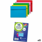 Sobres Bismark Papel Multicolor 16,5 x 12 cm (12 Unidades)