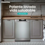 Lavavajillas Hisense HS643C90X Plata