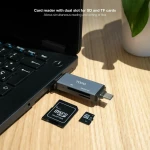 Lector de Tarjetas TooQ TQR-3001G Negro Gris