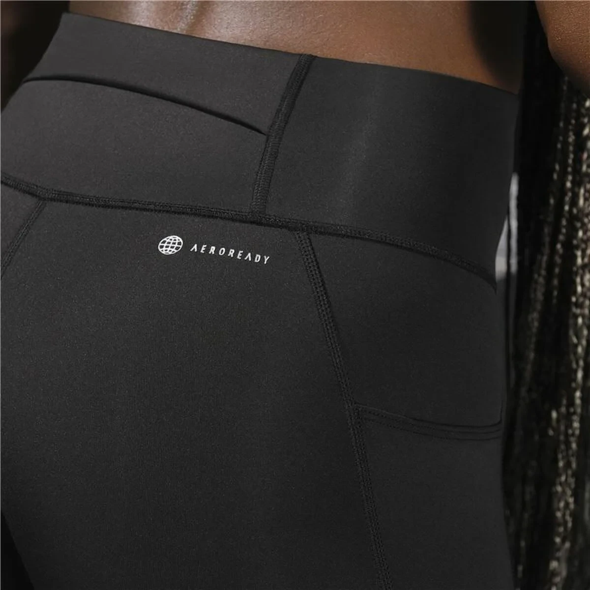 Mallas Deportivas de Mujer Adidas Dailyrun 7/8 Negro