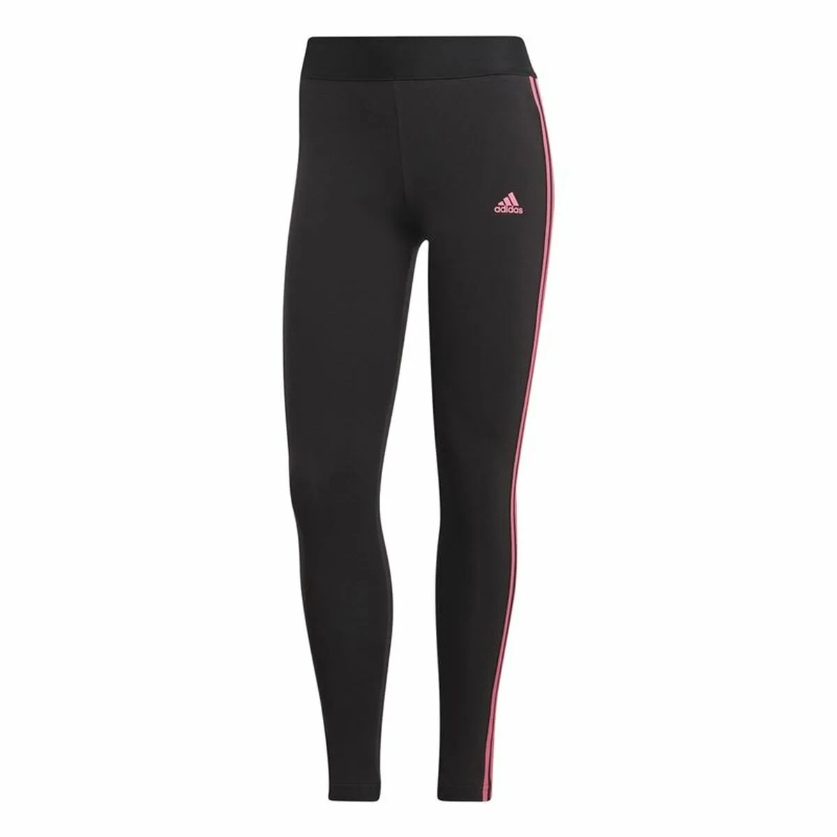 Mallas Deportivas de Mujer Adidas 3 Stripes Negro