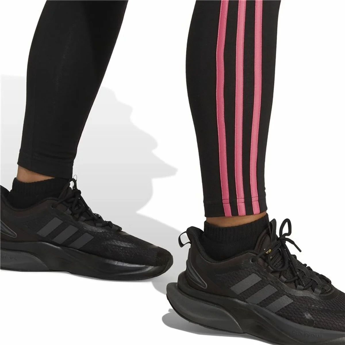 Mallas Deportivas de Mujer Adidas 3 Stripes Negro