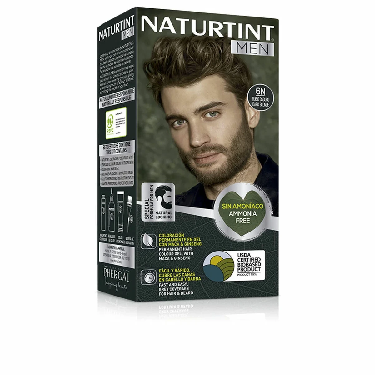 Tinte Permanente Naturtint NATURTINT MEN 6-rubio oscuro