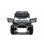 Coche Eléctrico para Niños Mercedes Benz Unimog Blanco 12 V
