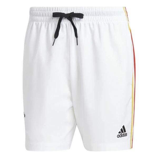 Pantalón Corto Deportivo Adidas Alemania Dna Blanco