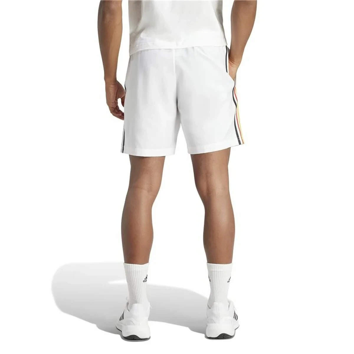 Pantalón Corto Deportivo Adidas Alemania Dna Blanco