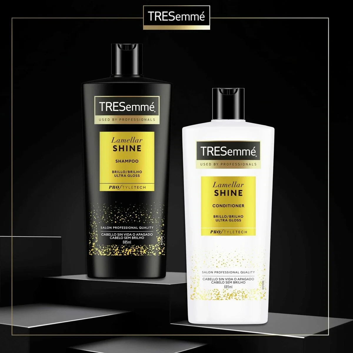 Champú Tresemme LAMELLAR SHINE 685 ml
