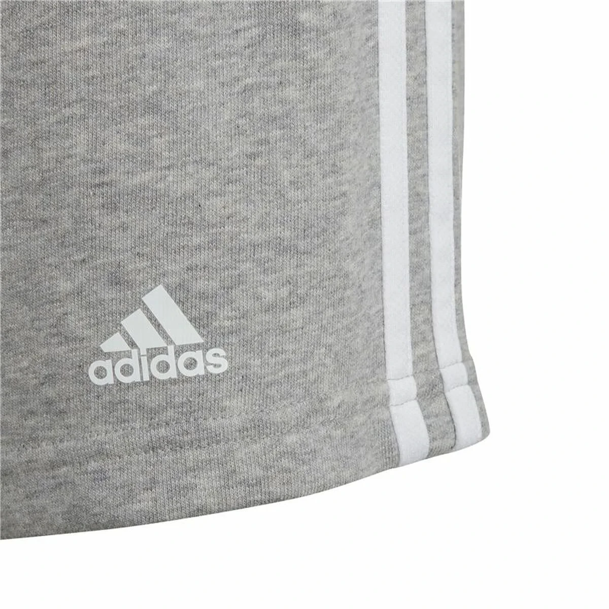 Pantalón Corto Deportivo Adidas Essentials 3B Gris