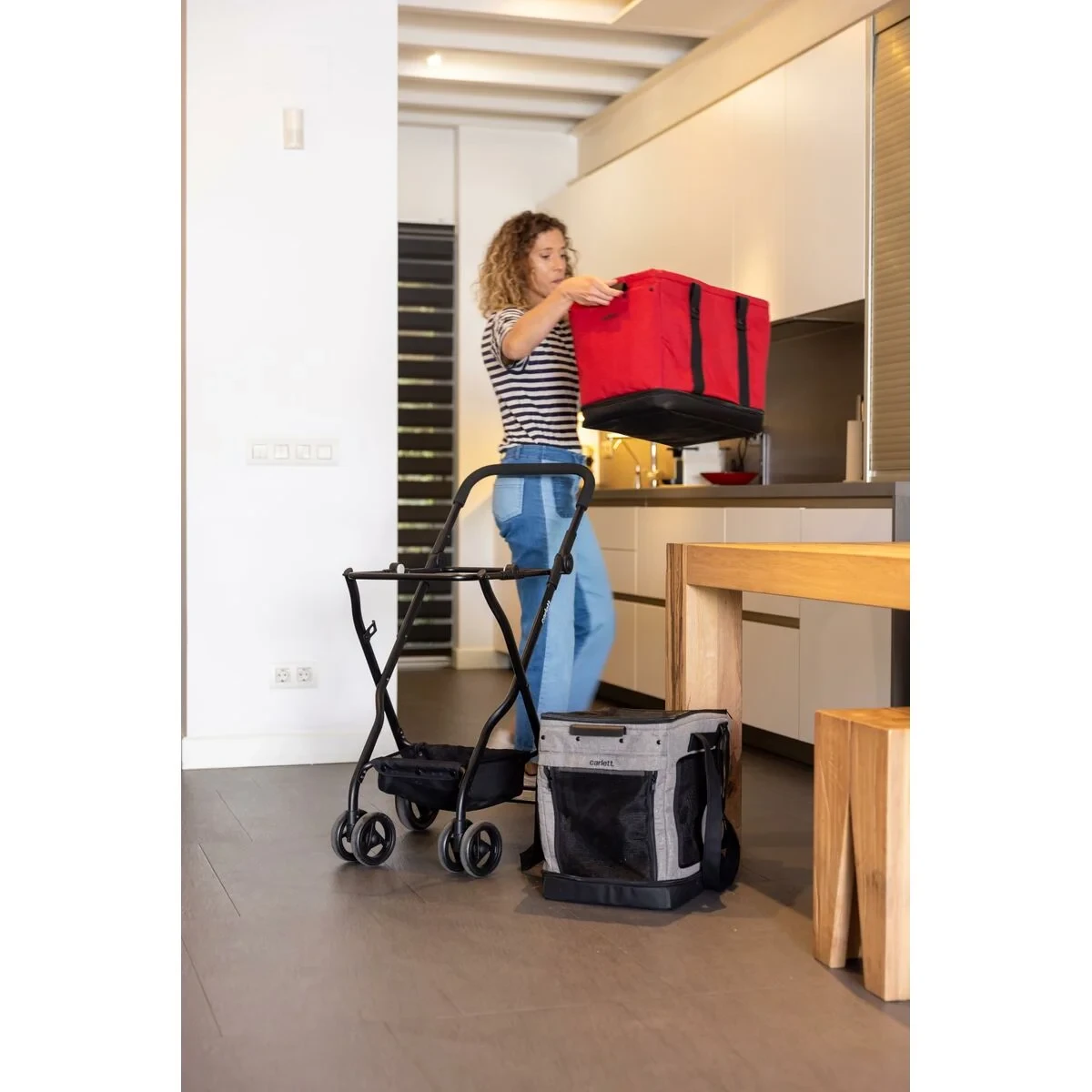 Carro de Compra Carlett CUBE S ICE Gris