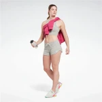 Pantalón Corto Deportivo Reebok Identity French Terry Short Gris