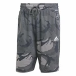 Pantalón Corto Deportivo Adidas Camo Gris