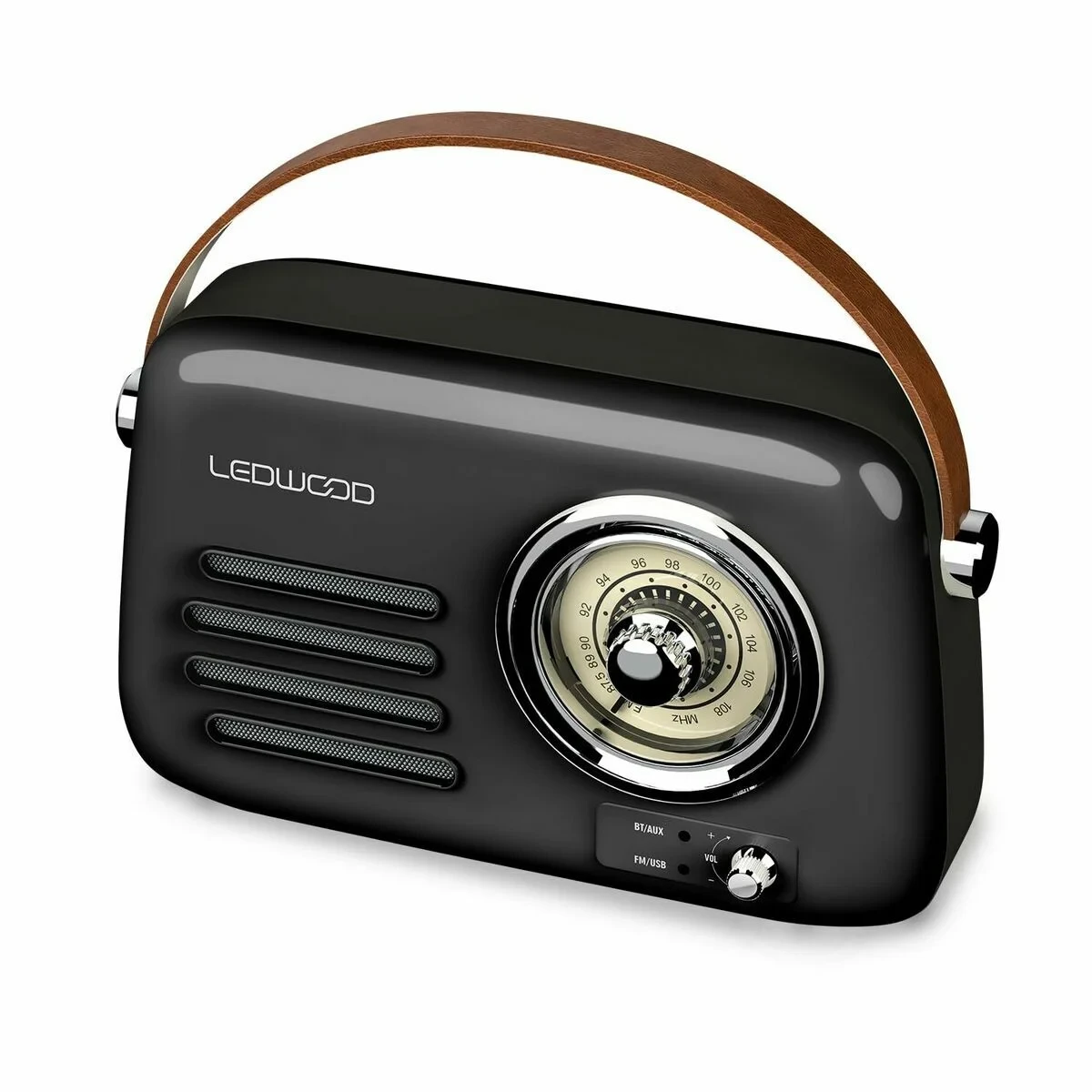 Radio Transistor Ledwood ALMA BLK Negro 30 W