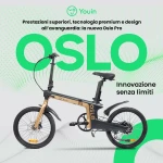Bicicleta Eléctrica Youin BK1950 OSLO PRO Negro Dorado