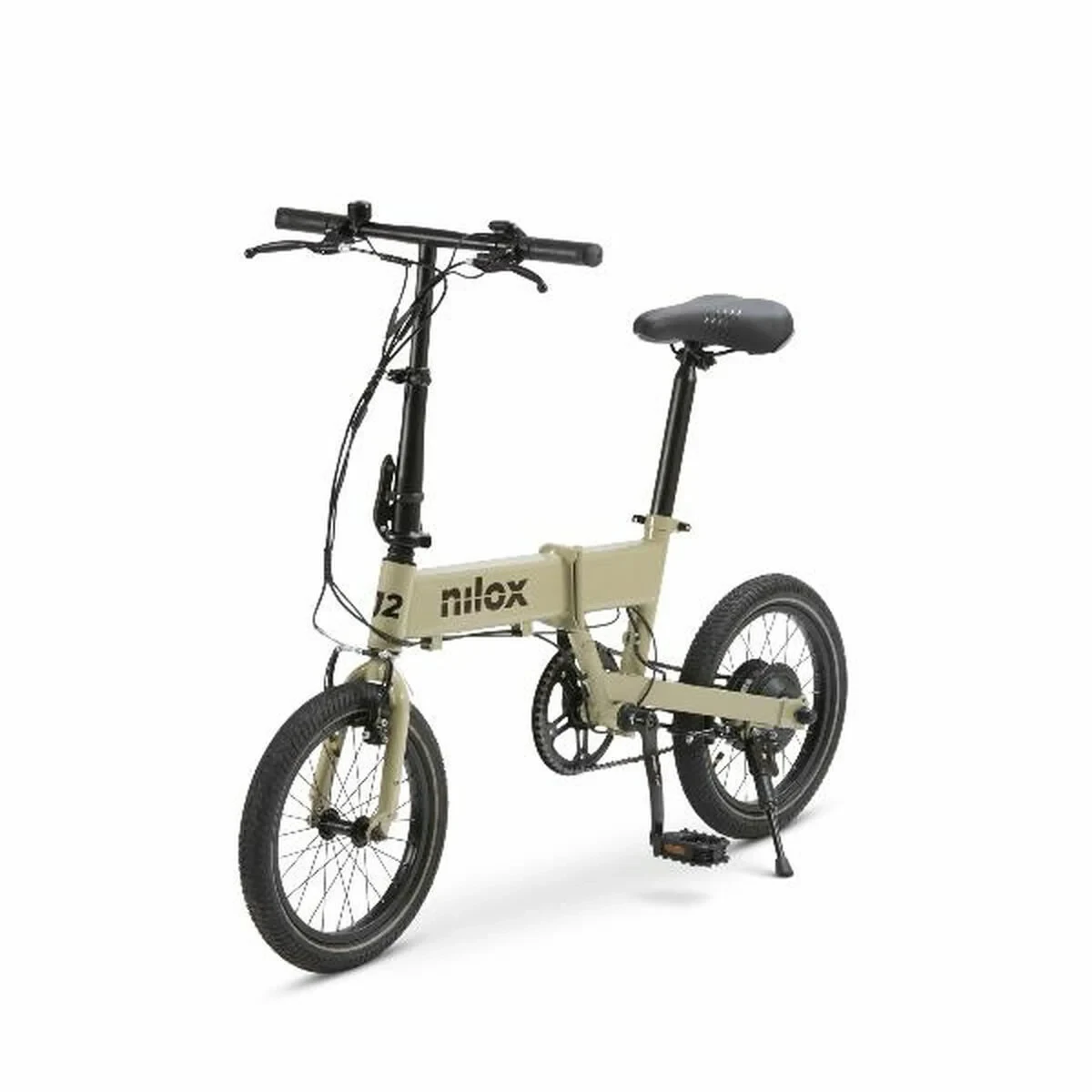 Bicicleta Eléctrica Nilox J2 Beige 250 W 16"