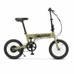 Bicicleta Eléctrica Nilox J2 Beige 250 W 16"