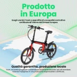 Bicicleta Eléctrica Youin BK1900 OSLO Rojo