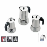 Cafetera Italiana Valira ISABELLA 4T Acero Acero Inoxidable 4 Tazas