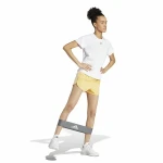 Pantalón Corto Deportivo Adidas Essentials Pacer Wvn High Amarillo