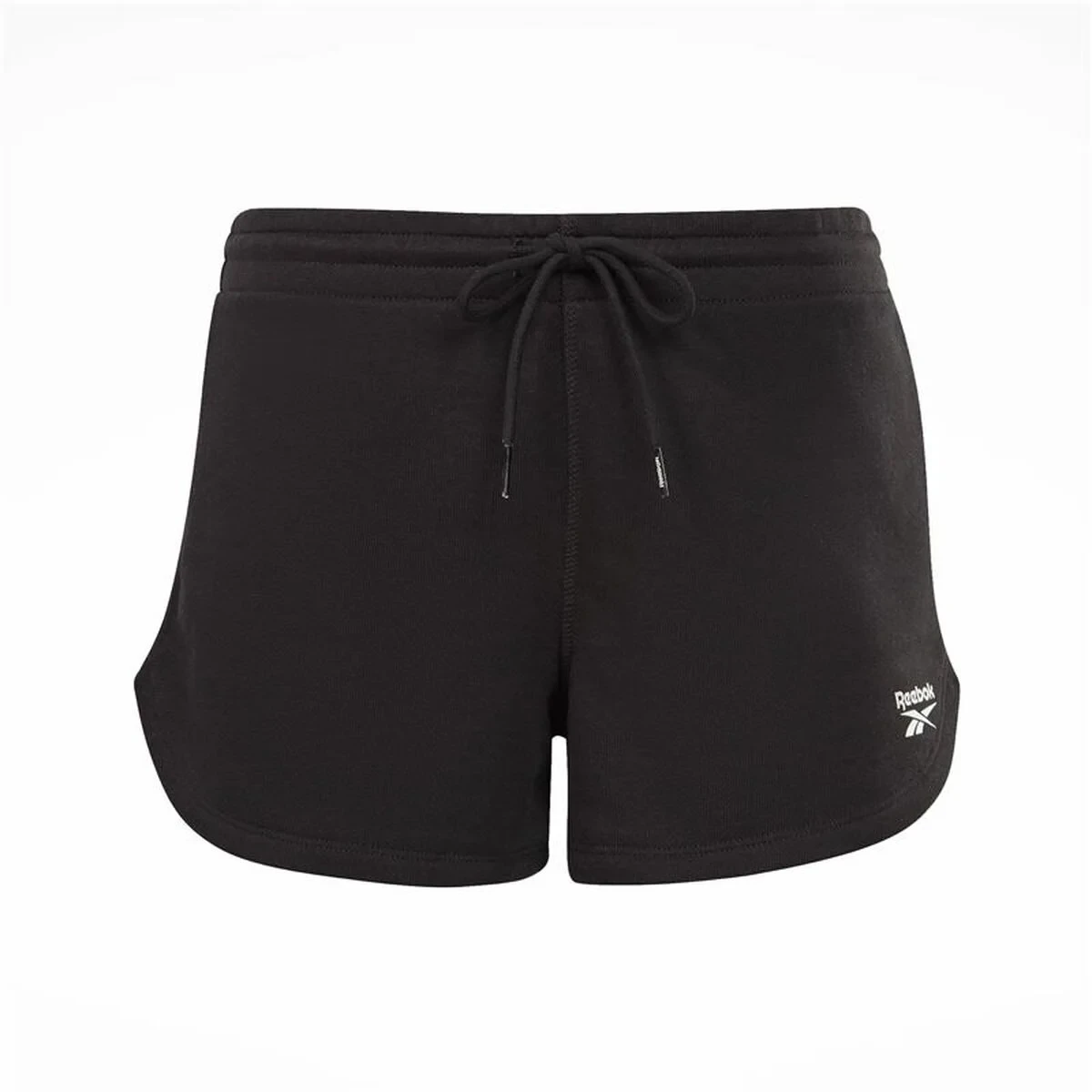 Pantalón Corto Deportivo Reebok Identity French Terry Short Negro