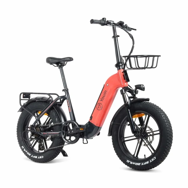 Bicicleta Eléctrica Youin BK1716 LUXOR II Coral 250 W