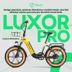 Bicicleta Eléctrica Youin BK1750 LUXOR II PRO A/N Amarillo 250 W