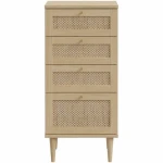 Cómoda Beige 50,4 x 41,4 x 108,8 cm