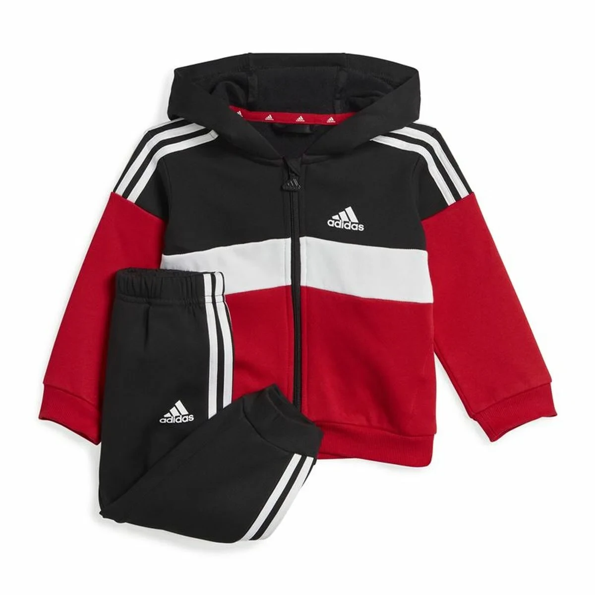 Chándal Infantil Adidas I 3S Tib Fl Ts Rojo