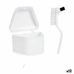 Set para Dentaduras Postizas Berilo Blanco Polipropileno (12 Unidades)