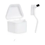 Set para Dentaduras Postizas Berilo Blanco Polipropileno (12 Unidades)