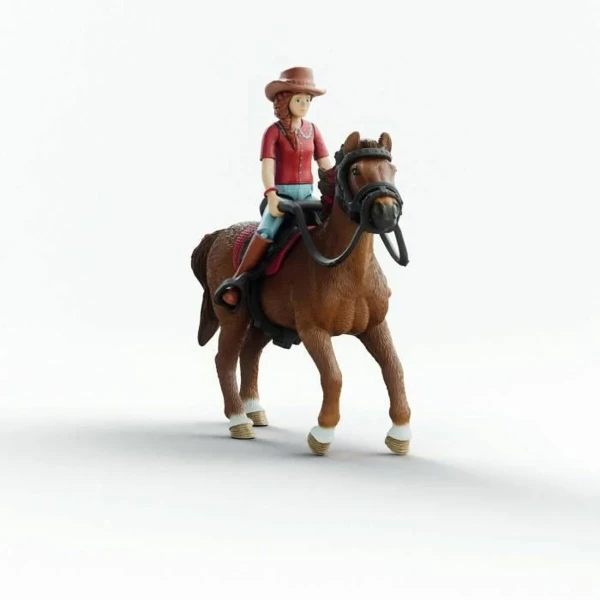 Playset Schleich Horse Club 42711 Hannah & Cayenne