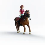 Playset Schleich Horse Club 42711 Hannah & Cayenne
