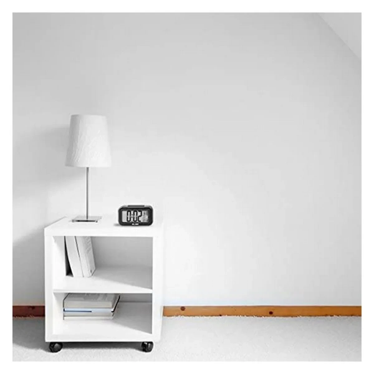 Radio Despertador ELBE RD668N 4,4" Negro