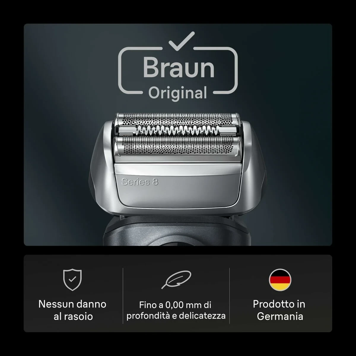 Cabezal de Recambio Braun Series 8