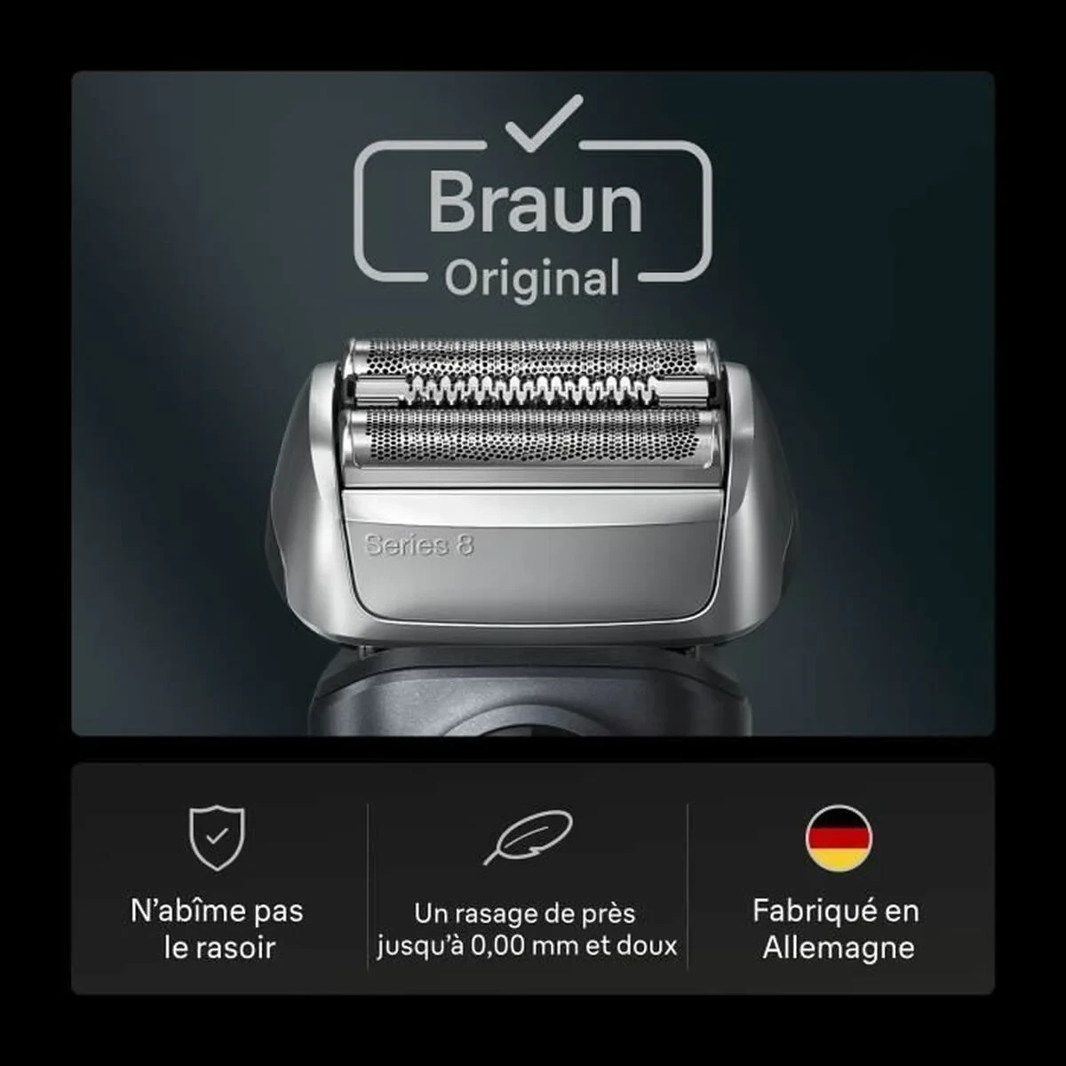 Cabezal de Recambio Braun Series 8