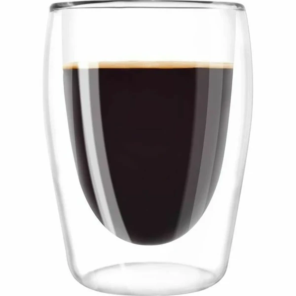 Vaso Melitta Vidrio de Borosilicato 200 ml Transparente Café (2 Unidades)