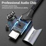 Adaptador USB-C a Jack 3.5 mm Vention BGPHY