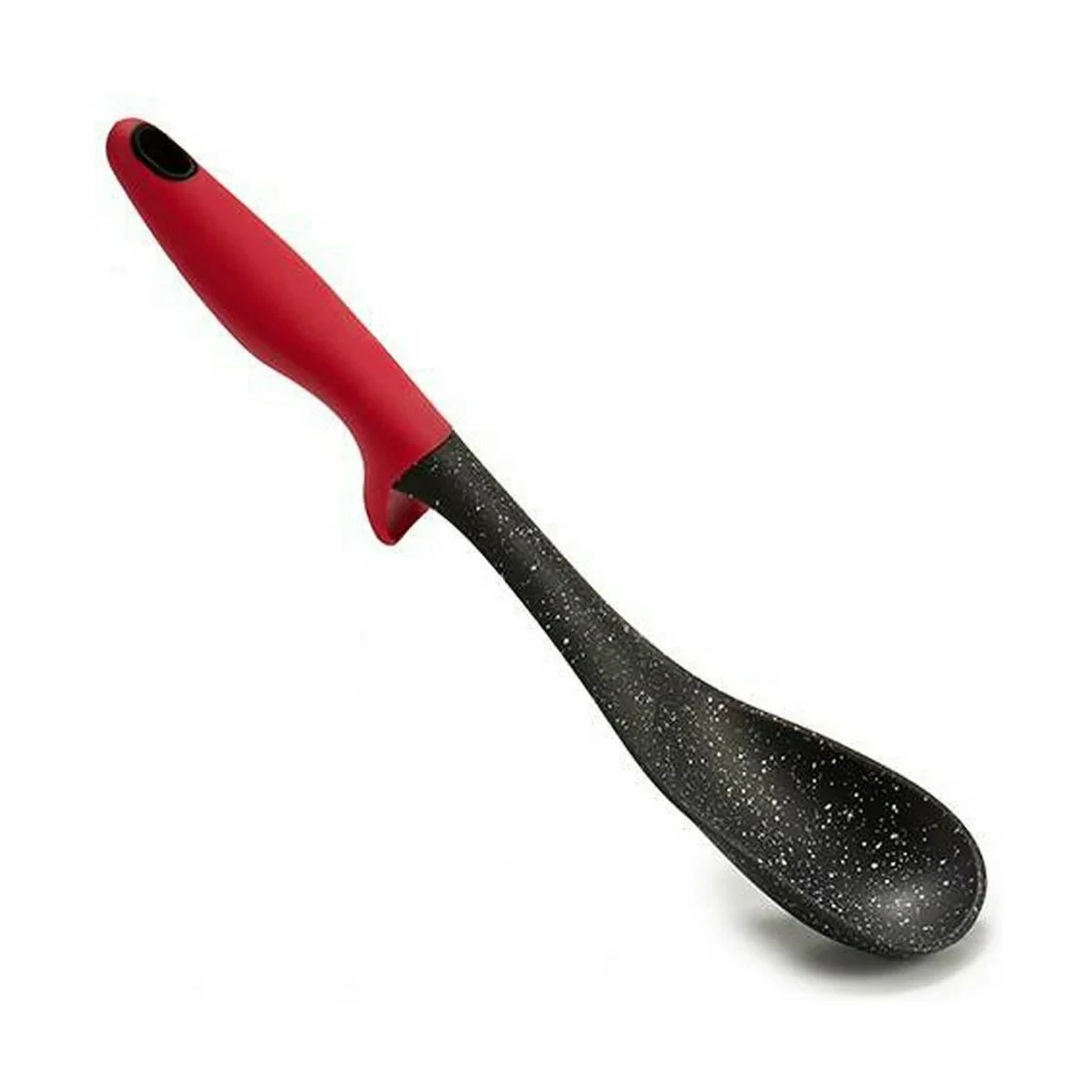 Cucharón Nailon 7 x 32 x 7 cm Negro Rojo (12 Unidades)