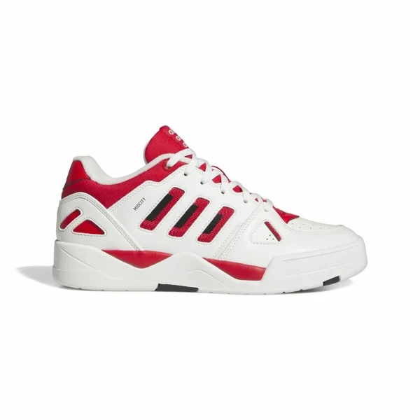 Zapatillas de Baloncesto para Adultos Adidas Midcity Low Blanco