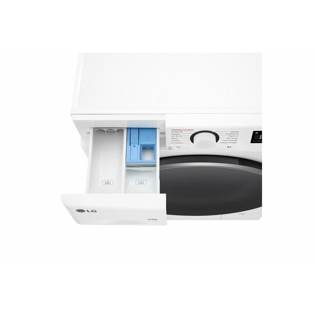 Lavadora - Secadora LG F4DR6009A1W 1400 rpm 9 kg