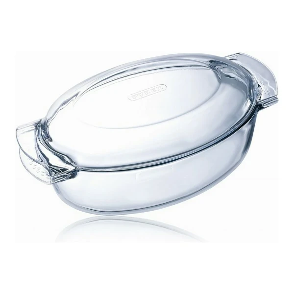 Fuente para Horno Pyrex 1040712 Blanco Transparente Cristal Templado 6 L 4,5 g 4,5 L