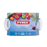 Fuente para Horno Pyrex 1040712 Blanco Transparente Cristal Templado 6 L 4,5 g 4,5 L
