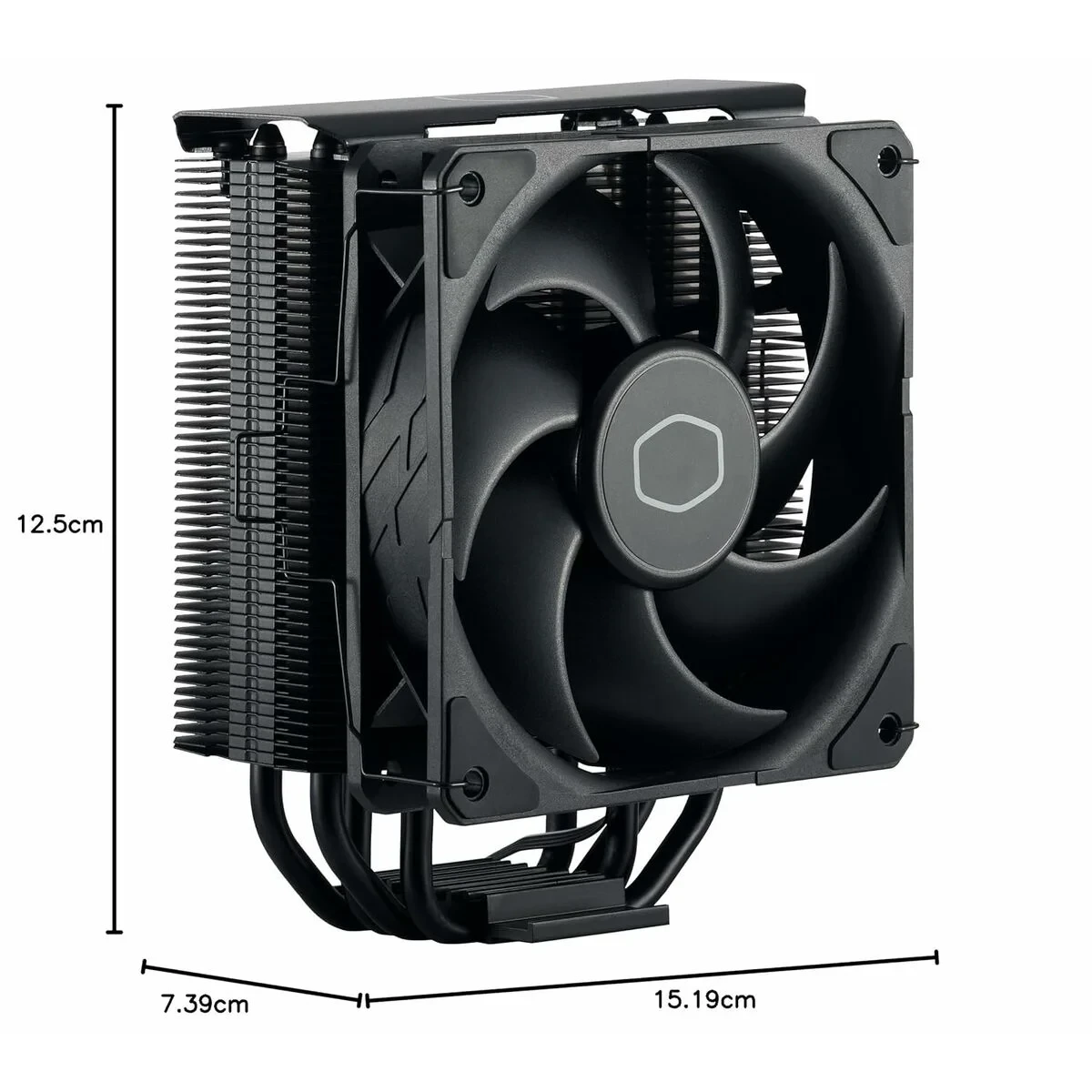 Ventilador de Caja Cooler Master RR-S4KK-25SN-R1